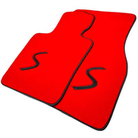Red Floor Mats for Mini Clubman F54 (2015-2019) - AutoWin