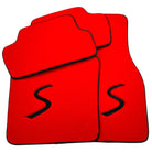 Red Floor Mats for Mini Clubman F54 (2019-2023) - AutoWin
