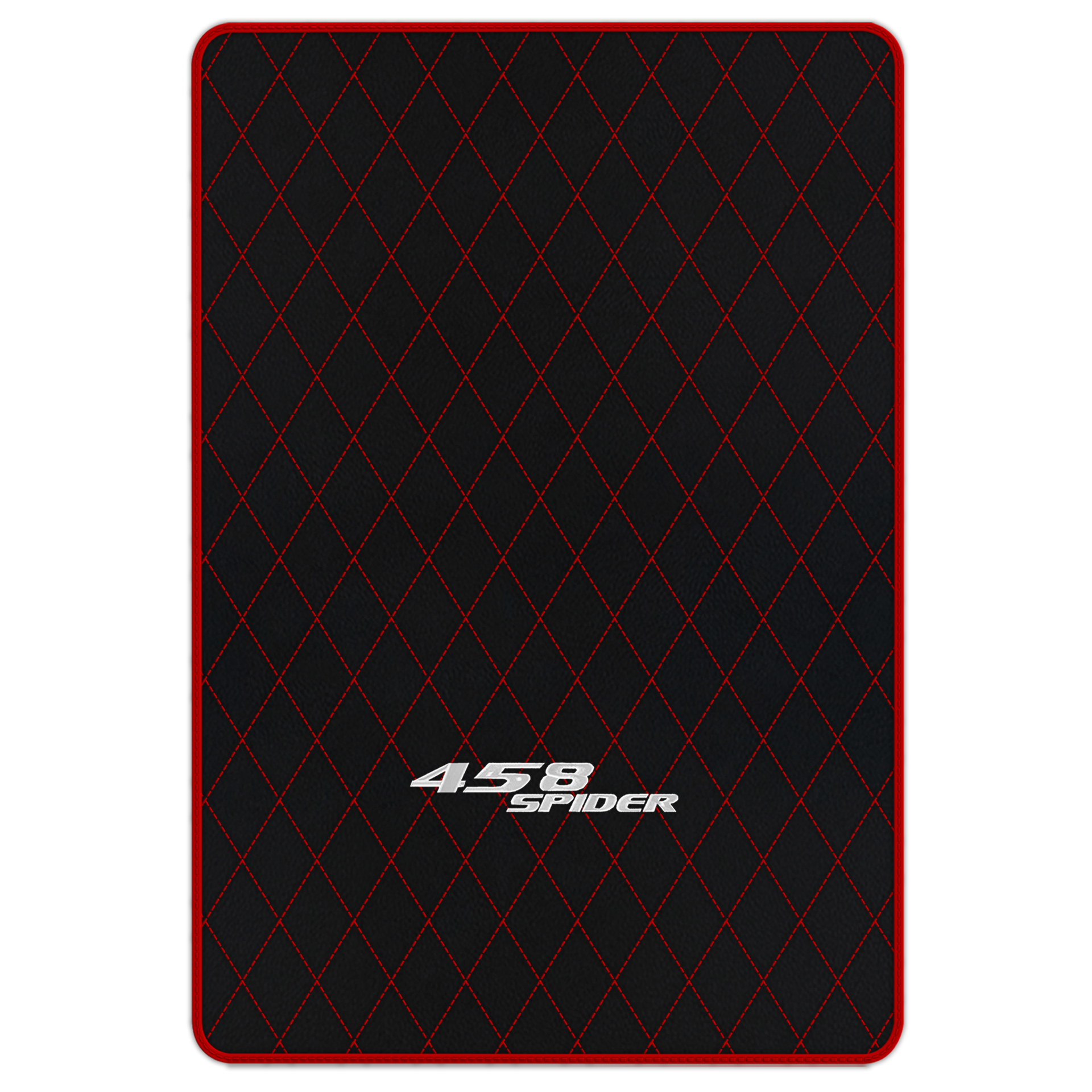 Black Leather Floor Mats for Ferrari 458 Spider (2012-2015) | Custom