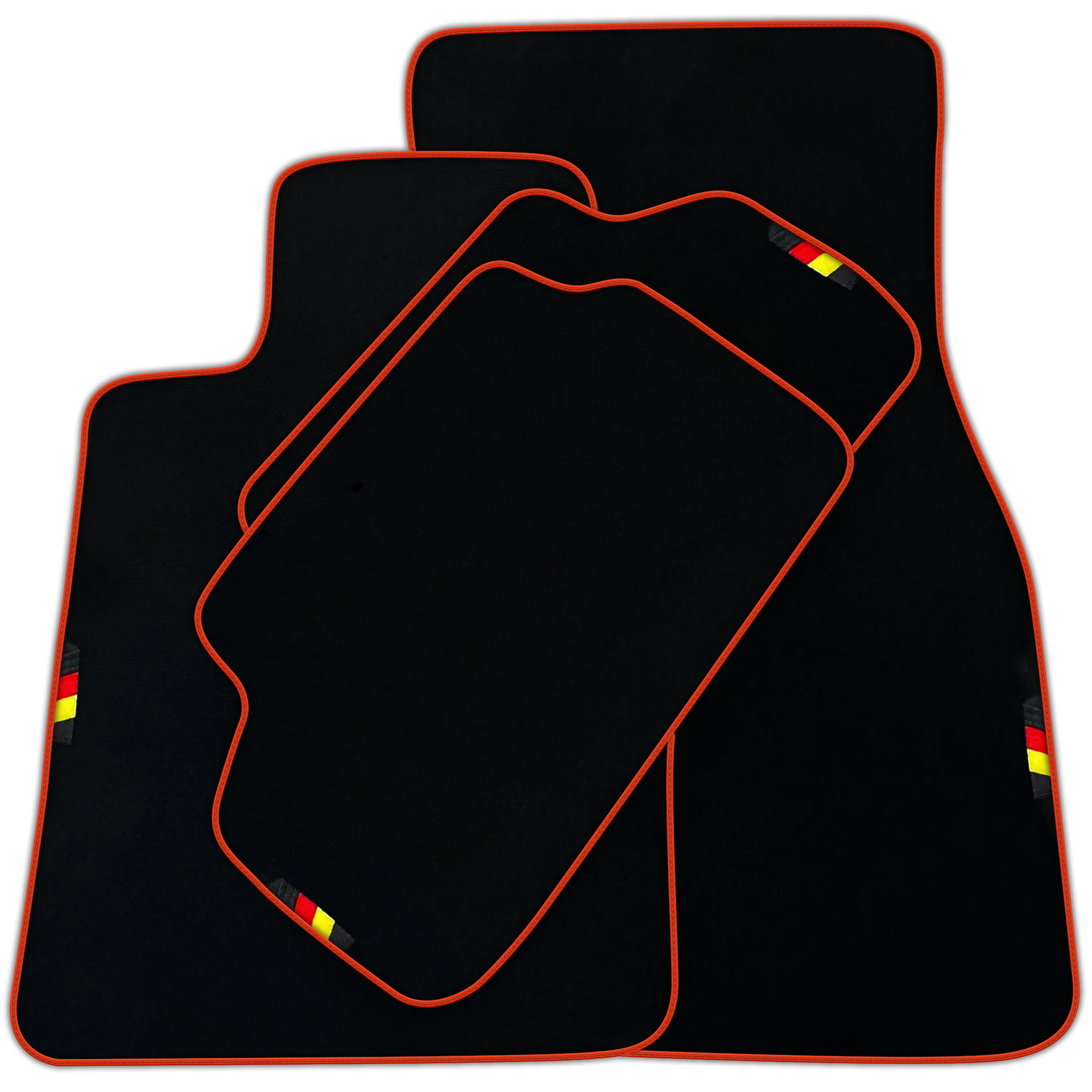 Black Floor Mats For BMW 3 Series G20 Germany Edition | Various Trim Colors