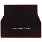 Premium Black Leather Floor Mats for Rolls Royce Shadow (1965-1977)