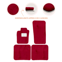 Premium Sheepskin Floor Mats for Bentley Bentayga (2015-2023)