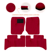 Premium Sheepskin Floor Mats for Range Rover Sport L460 (2022-2024)