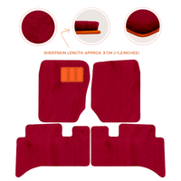 Premium Sheepskin Floor Mats for Range Rover Sport L460 (2022-2024)