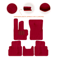 Premium Sheepskin Floor Mats for Mercedes-Benz G-Class W463 2008-2018