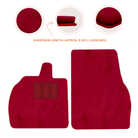 Luxury Sheepskin Floor Mats for Lamborghini Revuelto 2024-2025