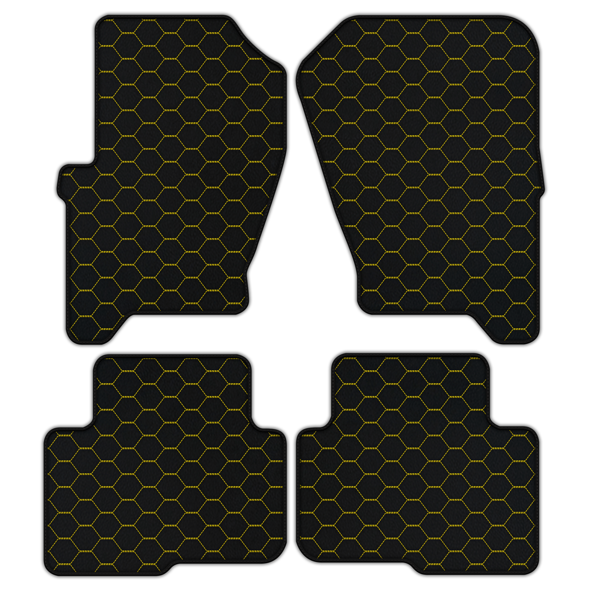 Customizable Leather Floor Mats for Land Rover Discovery 2004-2009