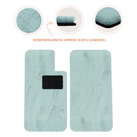 Premium Sheepskin Floor Mats for Aston Martin V8 Virage (1989-1995) Coupe