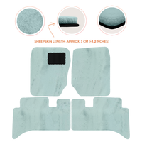 Premium Sheepskin Floor Mats for Range Rover Sport L460 (2022-2024)