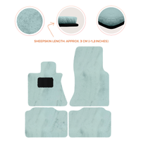 Premium Sheepskin Floor Mats for Rolls-Royce Phantom Sedan (2003-2016)