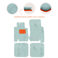 Premium Luxurious Sheepskin Floor Mats for Bentley Arnage (1998-2009)