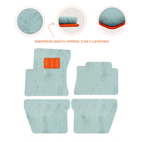 Premium Sheepskin Floor Mats for Bentley Flying Spur (2019-2023)