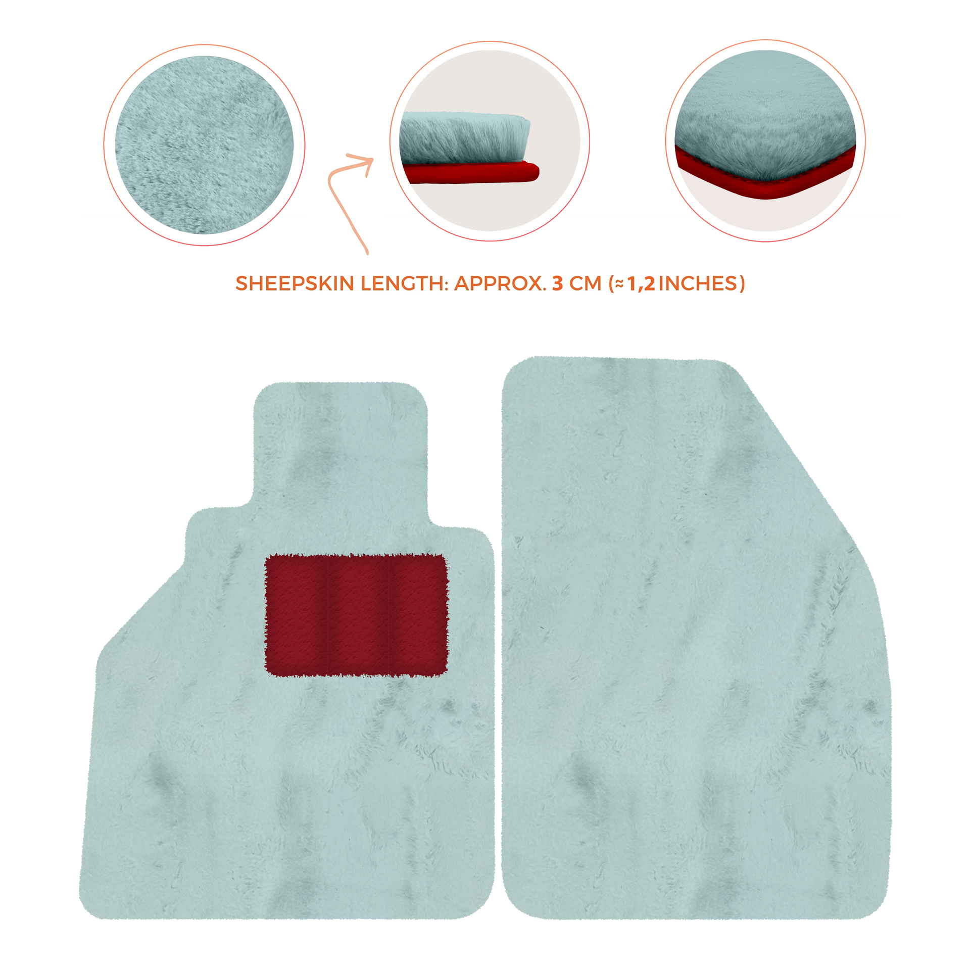 Alfombrillas de coche Azul Oscuro para Porsche 986 Boxster - AutoWin