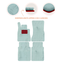 Luxury Sheepskin Floor Mats for Mercedes-Benz G-Class W463 (2018-2023)