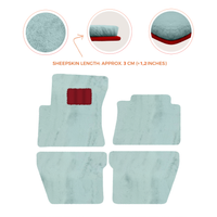 Premium Sheepskin Floor Mats for Bentley Flying Spur (2019-2023)