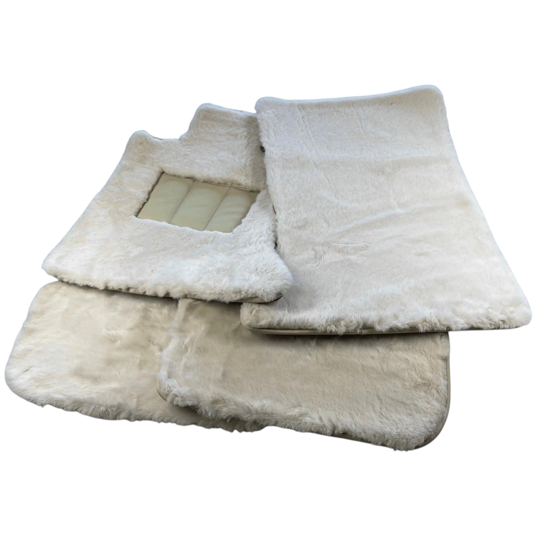 Various Colors of Sheepskin Floor Mats Tailored for the Aston Martin DB11 (2016–2023) - AutoWin
