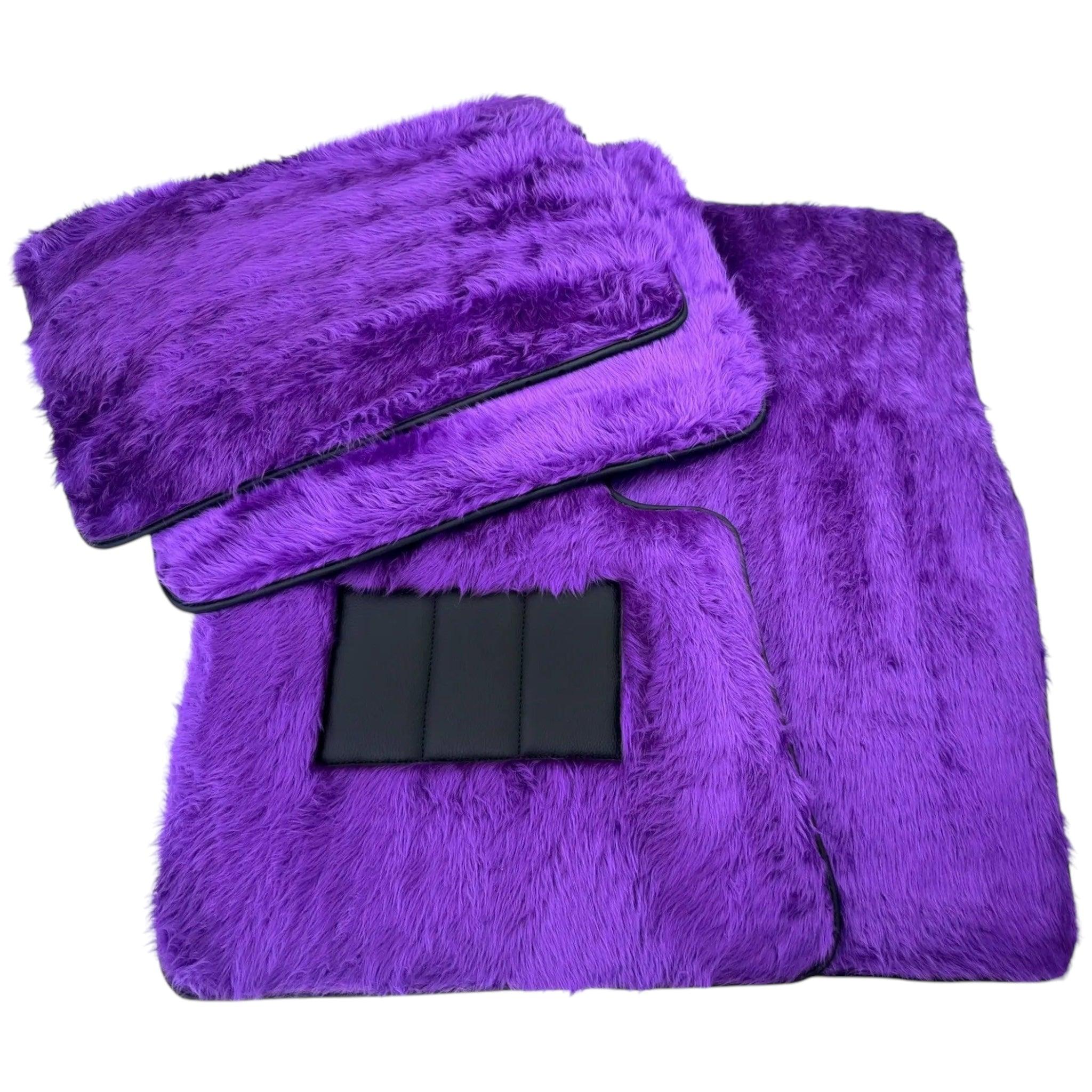 Various Colors of Sheepskin Floor Mats Tailored for the Aston Martin DB9 (2004-2016) - AutoWin