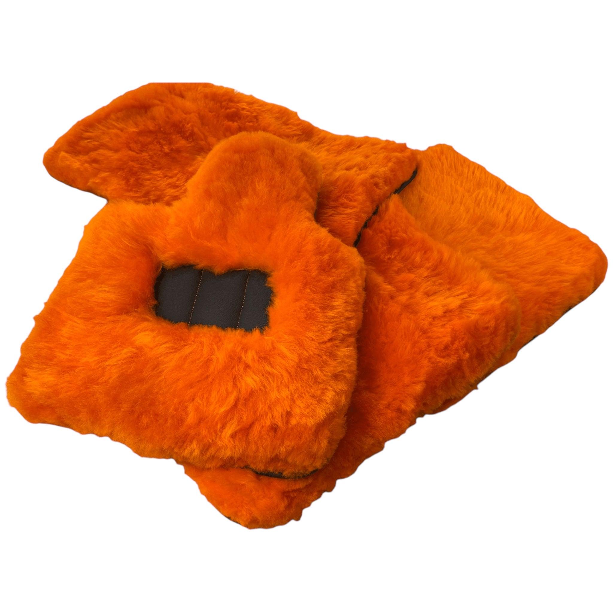 Various Colors of Sheepskin Floor Mats Tailored for the Aston Martin DB9 (2004-2016) - AutoWin