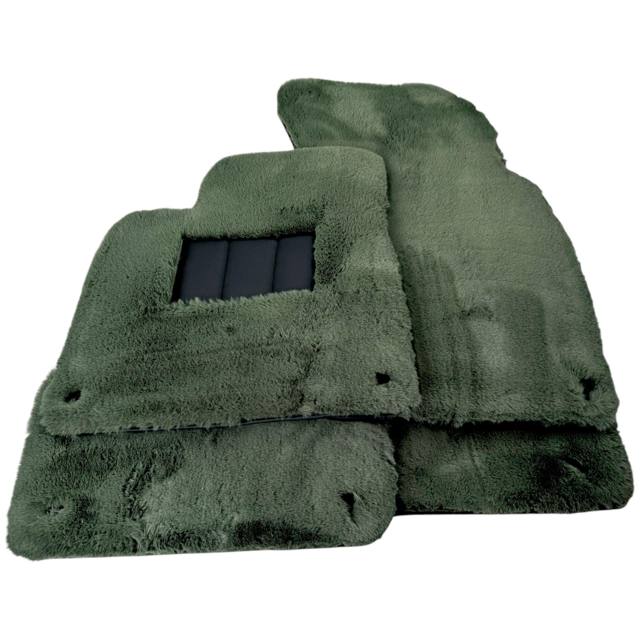 Various Colors of Sheepskin Floor Mats Tailored for the Aston Martin DB9 (2004-2016) - AutoWin