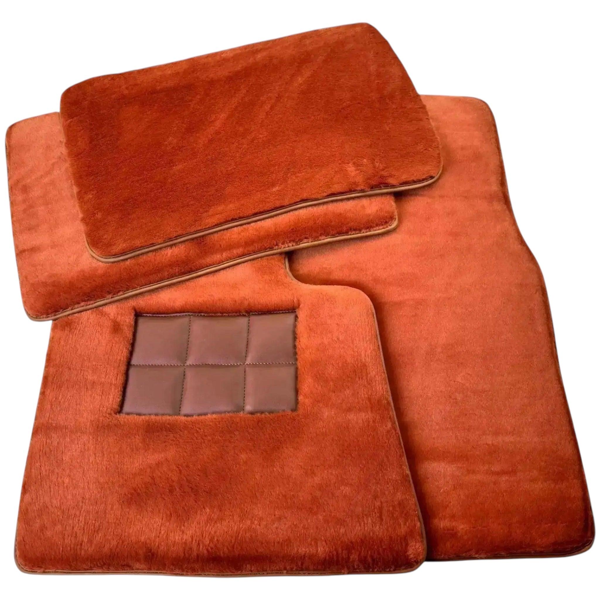 Various Colors of Sheepskin Floor Mats Tailored for the Aston Martin DB9 (2004-2016) - AutoWin
