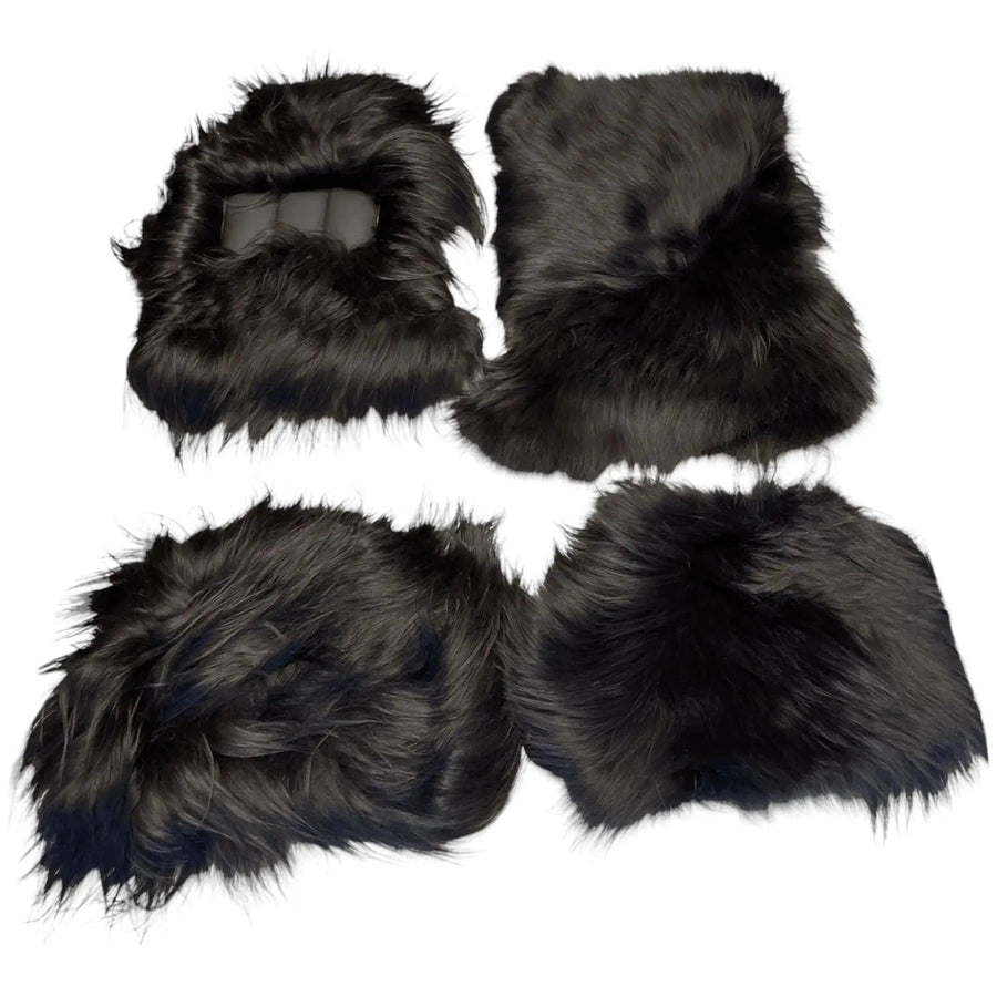 Various Colors of Sheepskin Floor Mats Tailored for the Lexus LC (2017-2024) - AutoWin