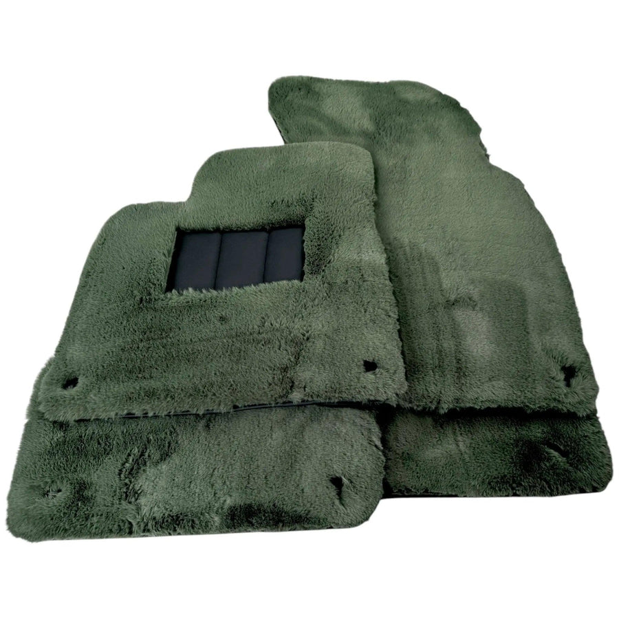 Various Colors of Sheepskin Floor Mats Tailored for the Lexus LX 570 (2008-2021) - AutoWin