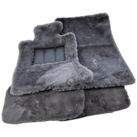 Various Colors of Sheepskin Floor Mats Tailored for the Lexus RZ (2023-2024) - AutoWin