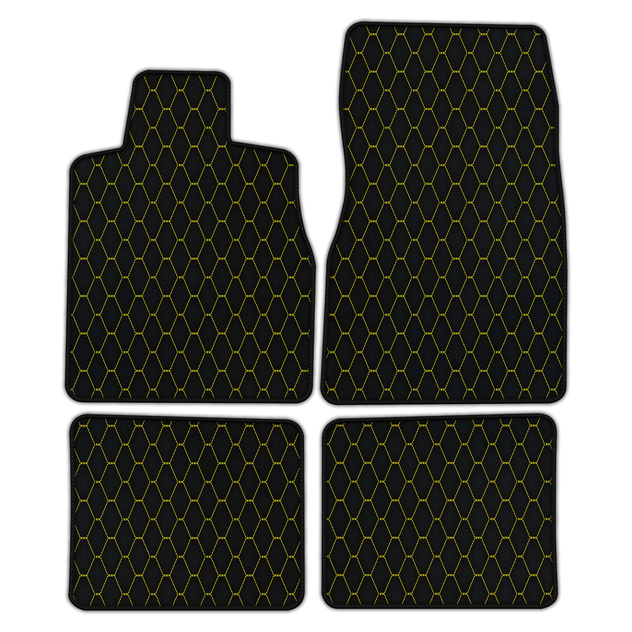 Custom Premium Leather Floor Mats for Fisker Karma (2011-2012)