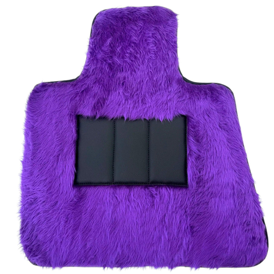 Violet Sheepskin Floor Mats for Rolls-Royce Ghost Series II (2021-2024) - AutoWin