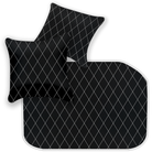 Premium Black Leather Floor Mats for Ferrari 458 Italia (2009-2015)