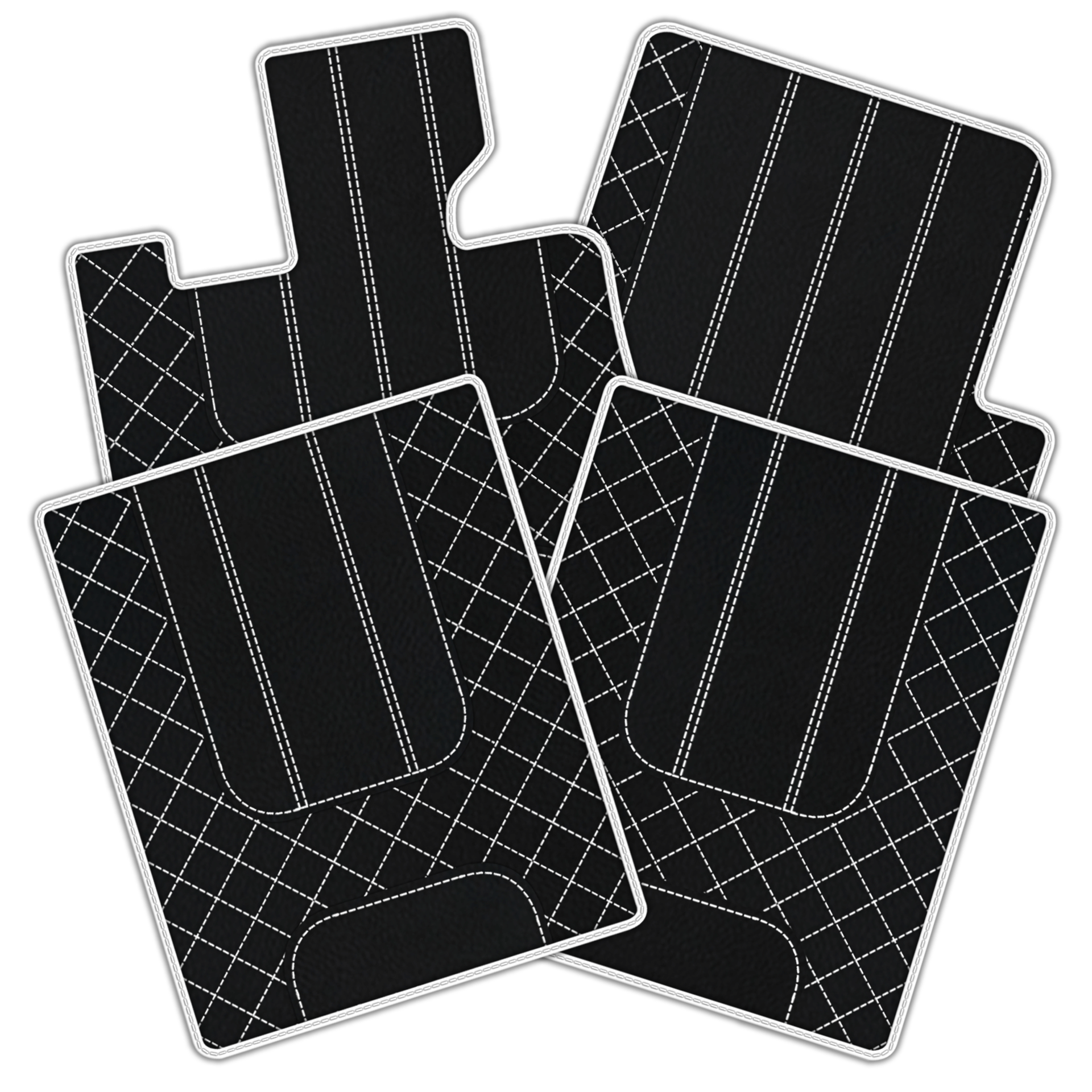 Red Floor Mats For Bentley Arnage Red Label RL (1998-2009) - AutoWin