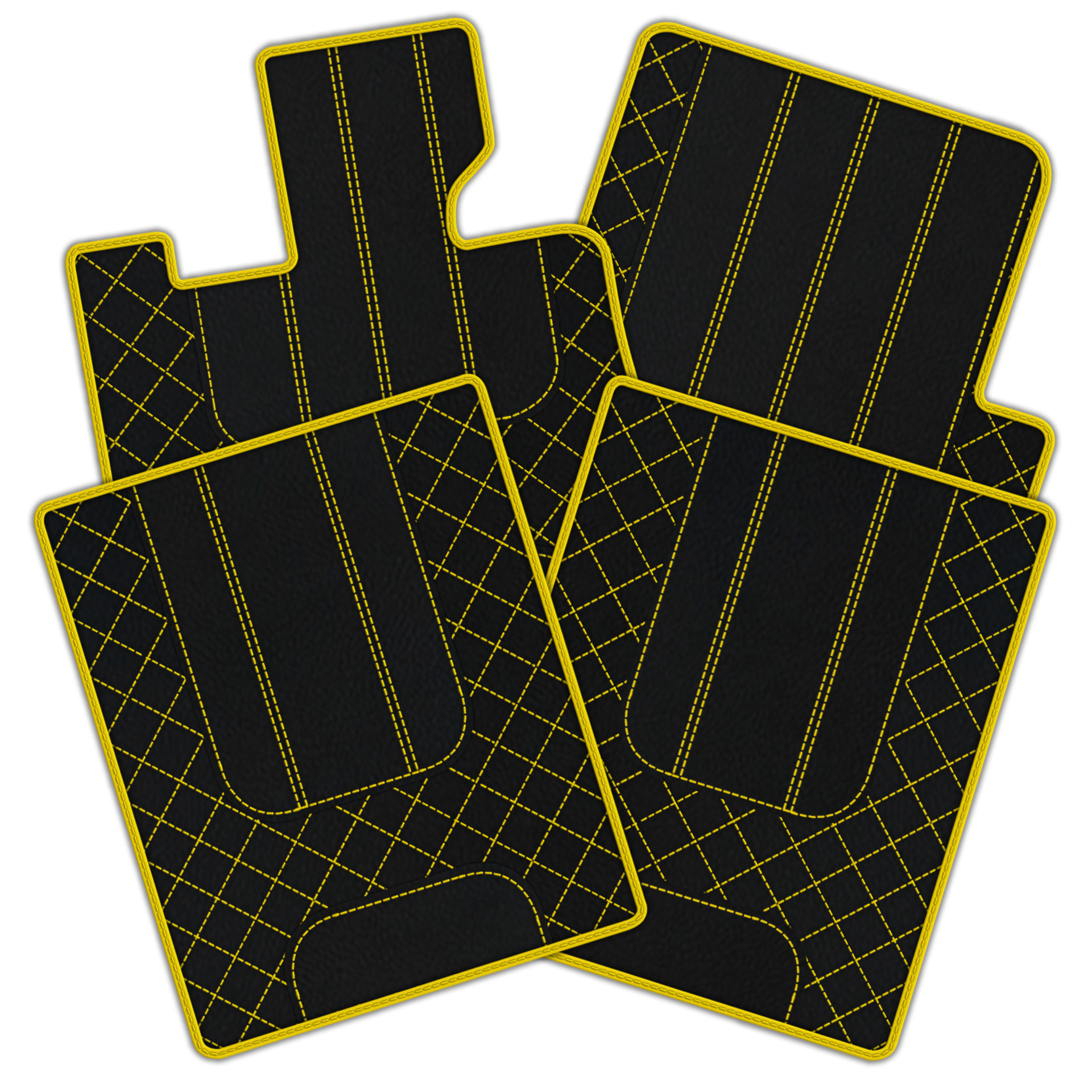 Red Floor Mats For Bentley Arnage Red Label RL (1998-2009) - AutoWin