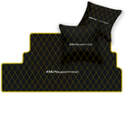 Premium Black Leather Floor Mats for Ferrari F12 (2012-2022)