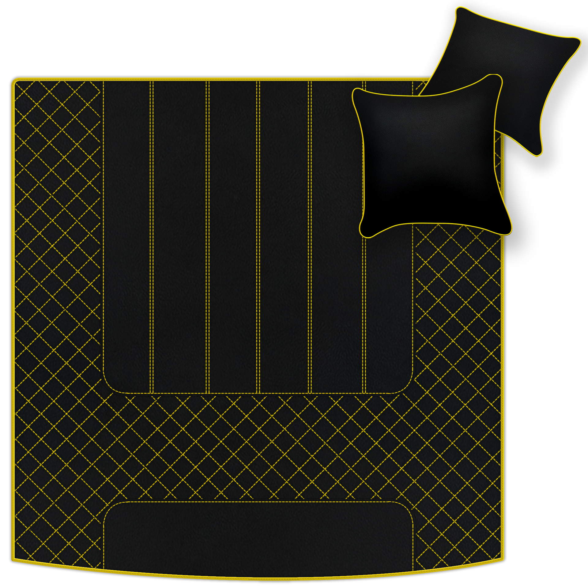 Red Floor Mats For Bentley Arnage Red Label RL (1998-2009) - AutoWin