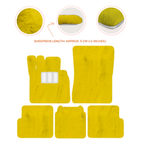 Premium Sheepskin Floor Mats for Ferrari 296 GTS (2022-2025)