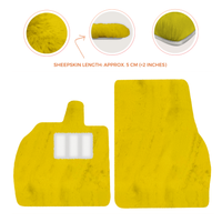 Luxury Sheepskin Floor Mats for Lamborghini Revuelto 2024-2025