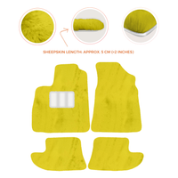 Luxury Sheepskin Floor Mats for Bentley Continental GT (2011-2018)