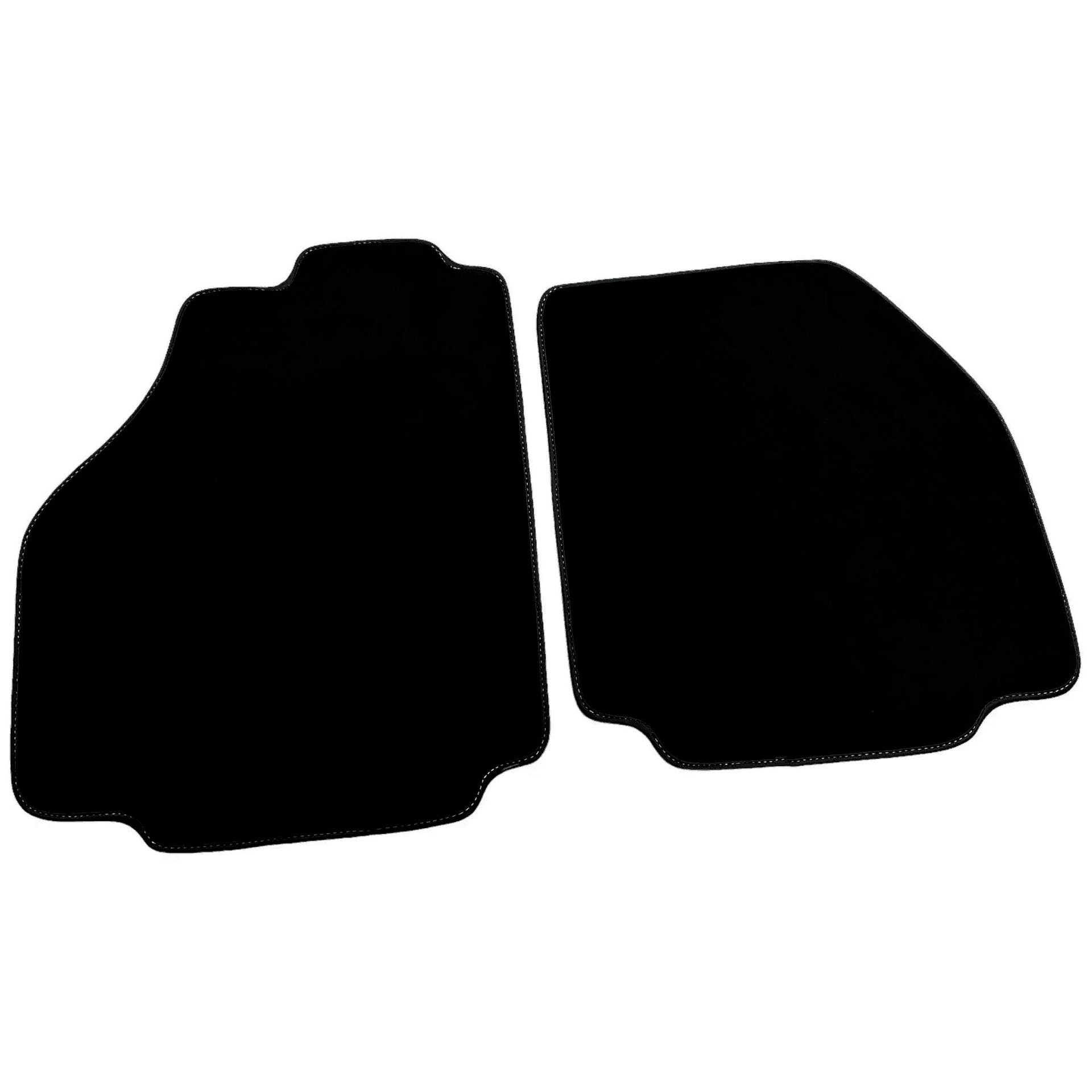 Alcantara Black Floor Mats For Ferrari 488 Pista Spider (2019-2021)