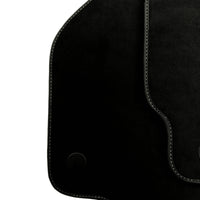 Alcantara Black Floor Mats For Ferrari 488 Spider (2016-2022)