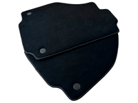 Alcantara Floor Mats for Ferrari 488 Spider 2016-2022 Yellow Sewing - AutoWin