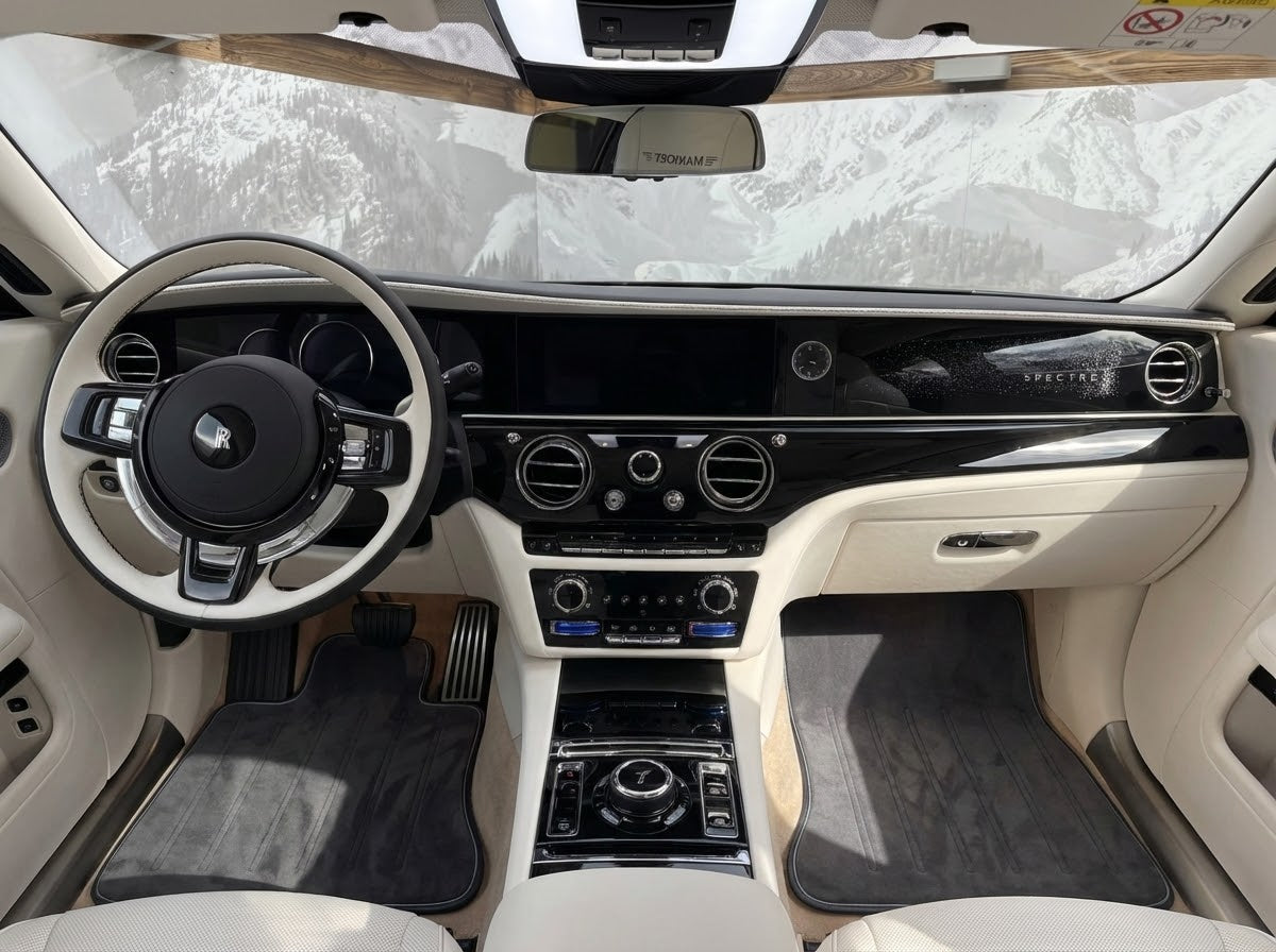 Alcantara Floor Mats For Rolls Royce Spectre (2023-2025)