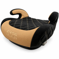 Alcantara Leather Backless Car Seat for Kids with Beige Leather by ER56 Design