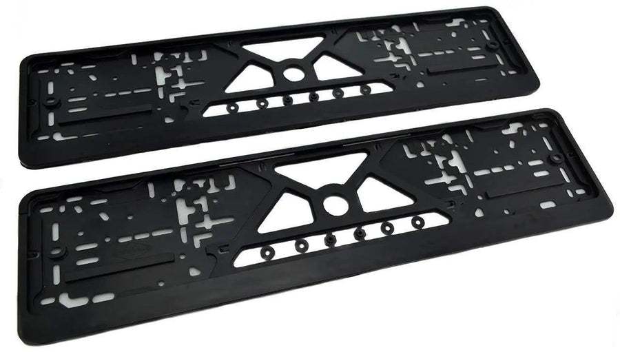 Autowin Empty Number Plate Holder Eu Standard Size 52 cm x 11 cm - AutoWin