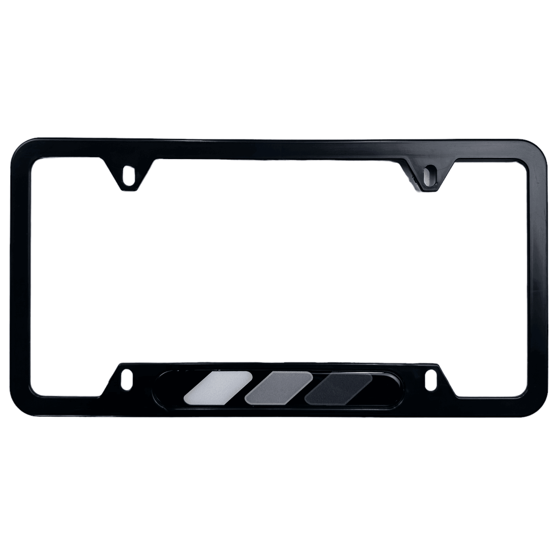 Autowin Number Plate Holder USA Standard Size Retro Gray - AutoWin