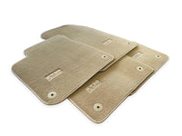Beige Floor Mats for Audi A3 - 5-door Sedan (2021 - 2024) | ER56 Design - AutoWin