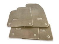 Beige Floor Mats for Audi A8 D2 (1994-2002) | ER56 Design - AutoWin