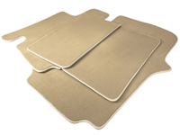 Beige Floor Mats For Bentley Arnage Green Label (1998-2009) - AutoWin