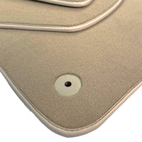 Beige Floor Mats For Bentley Continental GTC Convertible (2018–2023) - AutoWin