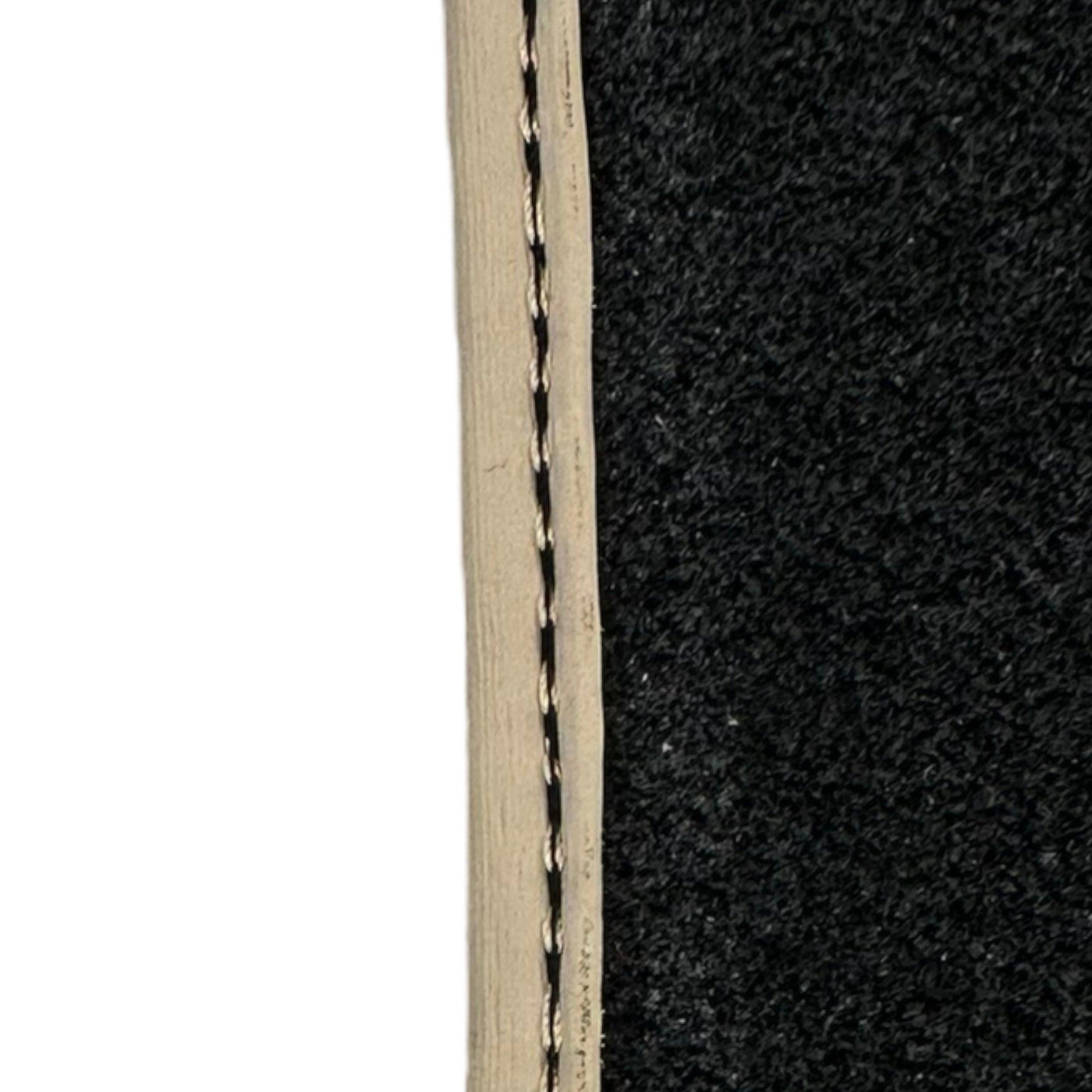 Beige Floor Mats for Bentley Flying Spur (2005-2013) with Leather - AutoWin