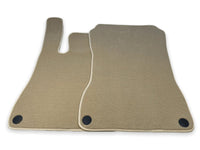Beige Floor Mats For Mercedes-Benz SLC R172 (2016-2023) - AutoWin